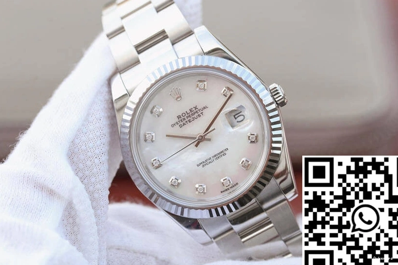 M126334-0019 Durable 845 Mother-Of-Pearl Datejust Dial Rolex Factory EW 0709